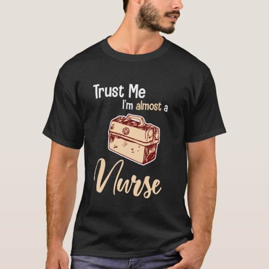 Vertrouw me dat ik bijna een zuster grappige Kerst T-shirt (Voorkant)