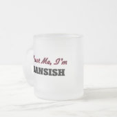 Vertrouw me dat ik Dansish ben Matglas Koffiemok (Voorkant links)