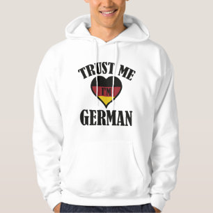 Vertrouw me dat ik Duits ben Hoodie