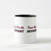 Vertrouw me dat ik een accountant ben mok (Midden)