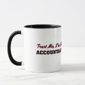Vertrouw me dat ik een accountant ben mok (Links)