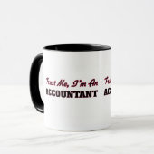 Vertrouw me dat ik een accountant ben mok (Voorkant links)