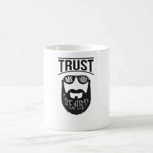 Vertrouw me dat ik een Beard heb. Koffiemok (Center)
