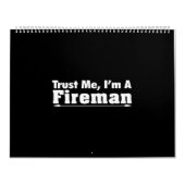 vertrouw me dat ik een brandweerman ben kalender (Hoes)