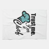 Vertrouw me dat ik een Chef Long ben Theedoek (Horizontaal)