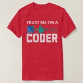 Vertrouw me dat ik een coder ben t-shirt (Design voorkant)