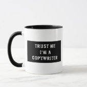 Vertrouw me dat ik een Copywriter ben Mok (Links)