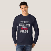 Vertrouw me dat ik een drankje heb. t-shirt (Voorkant volledig)