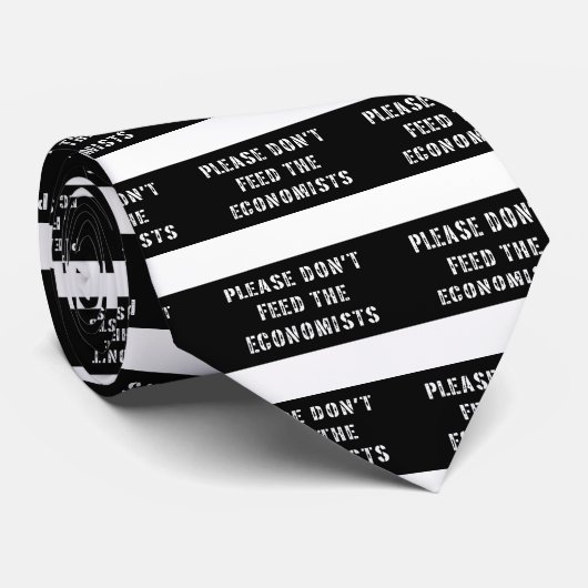 Vertrouw me dat ik een econoom ben stropdas (Opgerold)