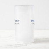 Vertrouw me dat ik een filoloog ben matglas bierpul (Center)