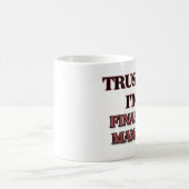 Vertrouw me dat ik een financieel manager ben koffiemok (Center)