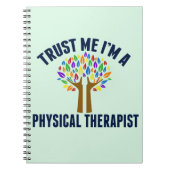 Vertrouw me dat ik een fysiotherapeut ben notitieboek (Voorkant)