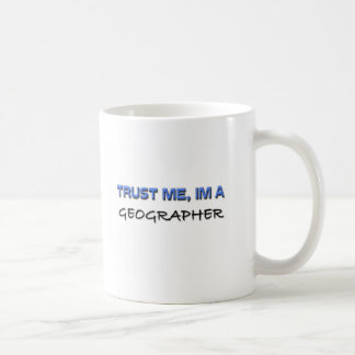 Vertrouw me dat ik een geografische persoon ben koffiemok