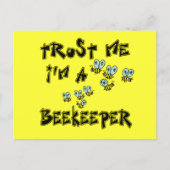 Vertrouw me dat ik een imker ben briefkaart (Voorkant)
