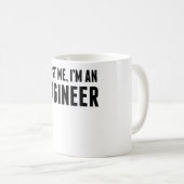 Vertrouw me dat ik een ingenieur ben koffiemok (Voorkant rechts)