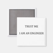 Vertrouw me dat ik een ingenieur ben magneet (Voorkant / Achterkant)