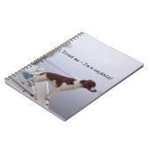 Vertrouw me dat ik een kapitein ben notitieboek (Linkerzijde)