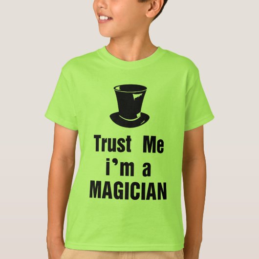 Vertrouw me dat ik een Magicus ben T-shirt (Voorkant)