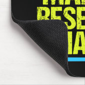 Vertrouw me dat ik een marktonderzoeksanalist ben muismat (Hoek)