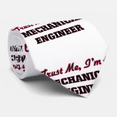 Vertrouw me dat ik een Mechanical Engineer ben Stropdas (Opgerold)