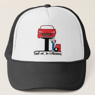Vertrouw me dat ik een Mechanische Fijne Auto Mech Trucker Pet