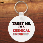 Vertrouw me dat ik een Mijn Chemische Engineer ben Sleutelhanger (Voorkant)