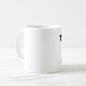 Vertrouw me dat ik een mijn stadsplanner ben koffiemok (Voorkant links)