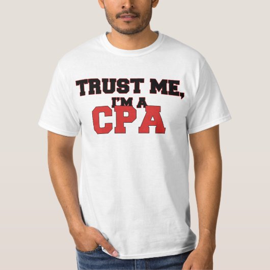 Vertrouw me dat ik een Mijn vader ben T-shirt (Voorkant)