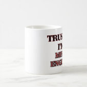 Vertrouw me dat ik een MIJNENTINGENIER ben Koffiemok (Center)