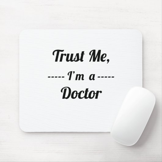 Vertrouw me dat ik een Muismat ben. (Met muis)