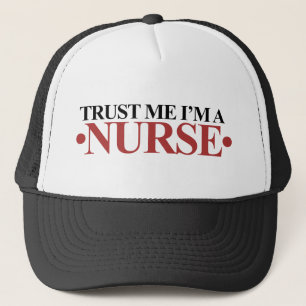 Vertrouw me dat ik een NURSE ben Trucker Pet