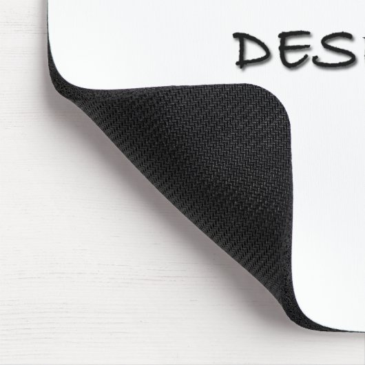 Vertrouw me dat ik een ontwerper ben muismat (Hoek)