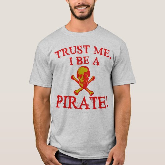 Vertrouw me dat ik een Pirate T shirten en Mokken T-shirt (Voorkant)