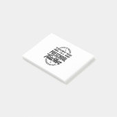 Vertrouw me dat ik een schoolleraar ben post-it® notes (Schuin)