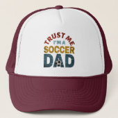 VERTROUW ME DAT IK EEN SOCCER DAD BEN TRUCKER PET (Voorkant)