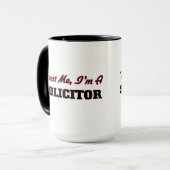 Vertrouw me dat ik een solicitor ben mok (Voorkant links)