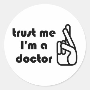 Vertrouw me dat ik een Sticker ben.