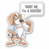 Vertrouw me dat ik een Sticker ben. (Voorkant)