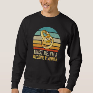 Vertrouw me dat ik een weddenschapspanner Vintage Trui
