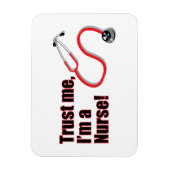 Vertrouw me dat ik een Zuster Funny Quote ben Magneet (Verticaal)