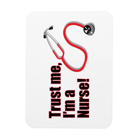 Vertrouw me dat ik een Zuster Funny Quote ben Magneet (Verticaal)