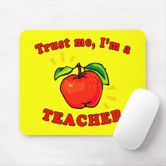 Vertrouw me dat ik lerarenproducten ben muismat (Met muis)