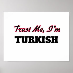 Vertrouw me dat ik Turks ben Poster