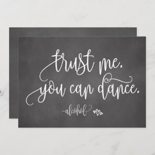 Vertrouw me dat je het alcoholsignaal kunt afgeven kaart