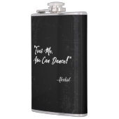 Vertrouw me dat je kunt dansen - alcohol heupfles (Links)