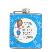 Vertrouw me dat je kunt dansen. heupfles (Voorkant)