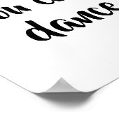 Vertrouw me dat je kunt dansen met een alcoholcita poster (Hoek)