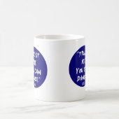 Vertrouw me dat je kunt dansen - wodka koffiemok (Center)