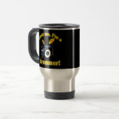 Vertrouw me een drummer reisbeker (Voorkant links)