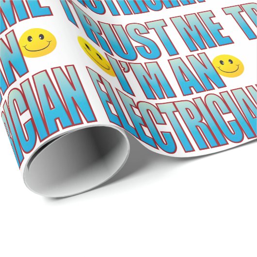 Vertrouw me Elektrisch Leven B Cadeaupapier (Rol Hoek)